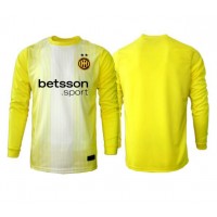 Maglie da calcio Inter Milan Portiere Seconda Maglia 2025-26 Manica Lunga